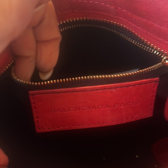 Belanciago red bag - Picture 4 of 11